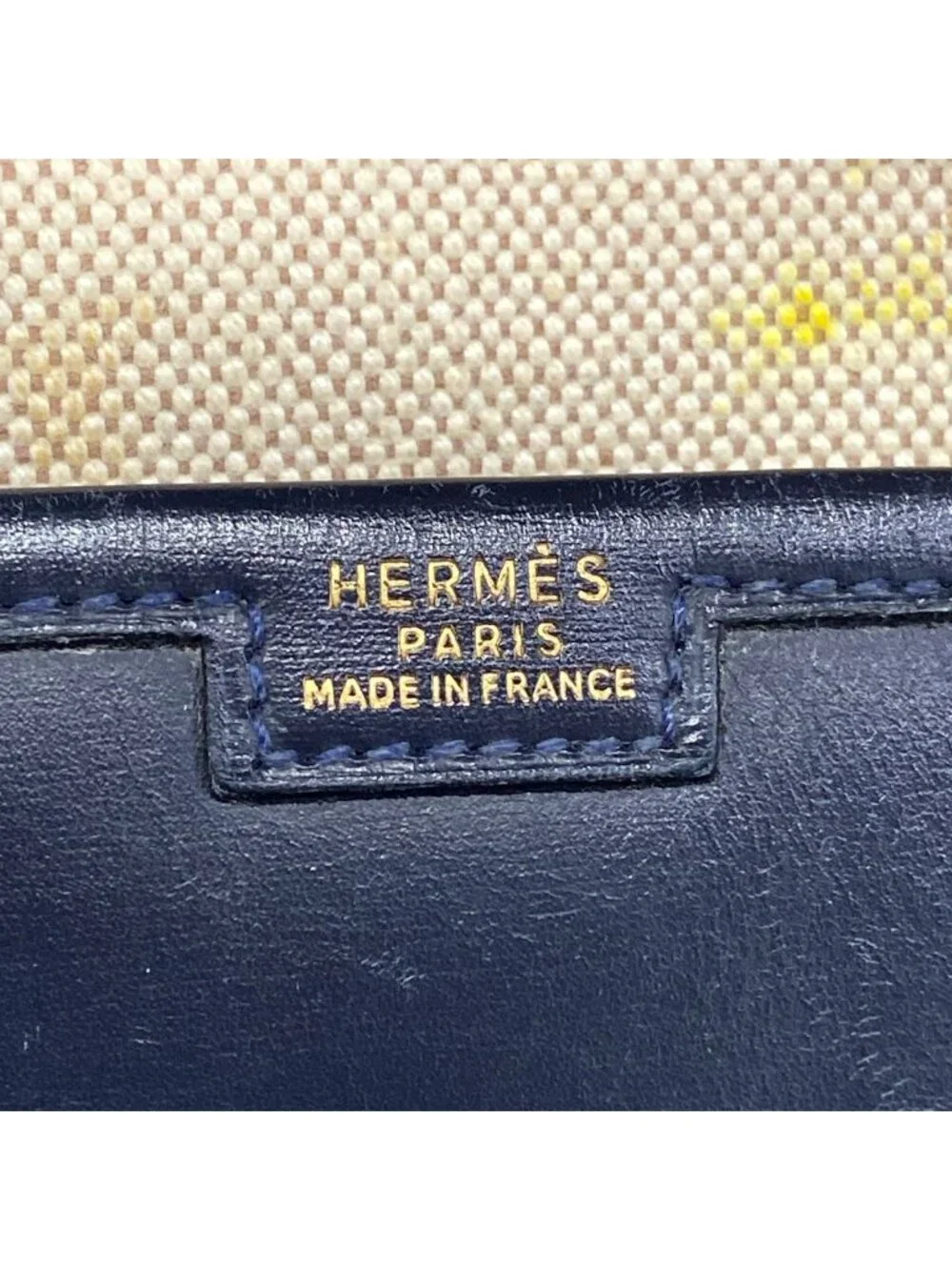 Hermes Clutch Jige PM Navy